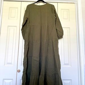 Olive Green Dress